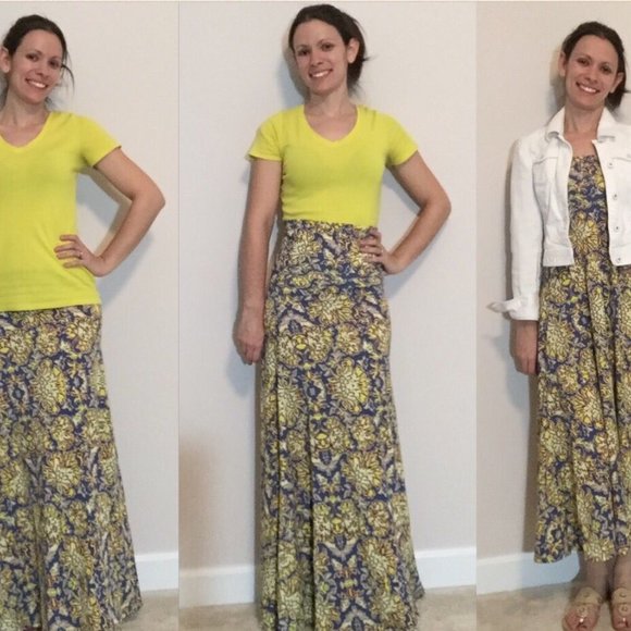 🌴NWT LuLaRoe Maxi Skirt - Picture 7 of 8